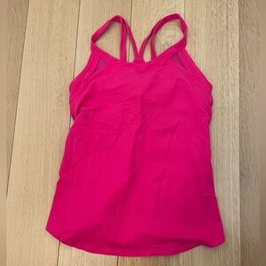 Lululemon Athletica tank top pink size 4